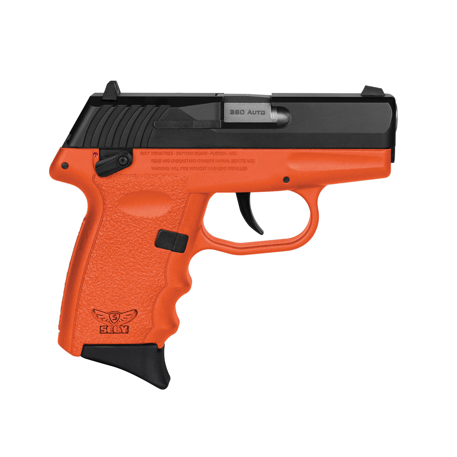 SCCY CPX-4 .380 ACP 2.96" 10+1rds, Orange - CPX-4CBOR - Sccy