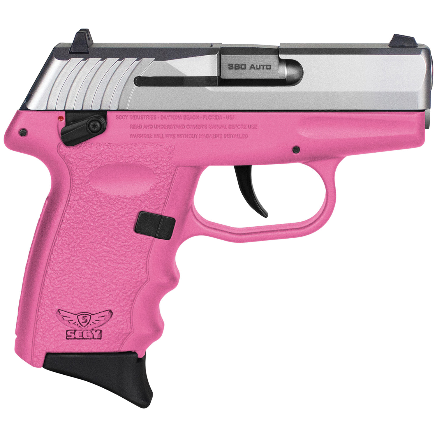 SCCY CPX-4 .380 ACP 2.96" 10+1rds, Pink - CPX-4TTPK - Sccy
