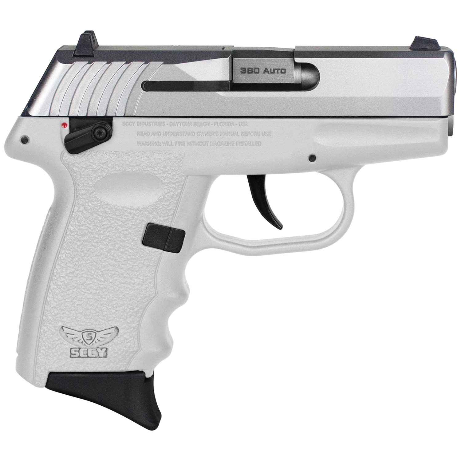 SCCY CPX-4 .380 ACP 2.96" 10+1rds, White - CPX-4TTWT - Sccy