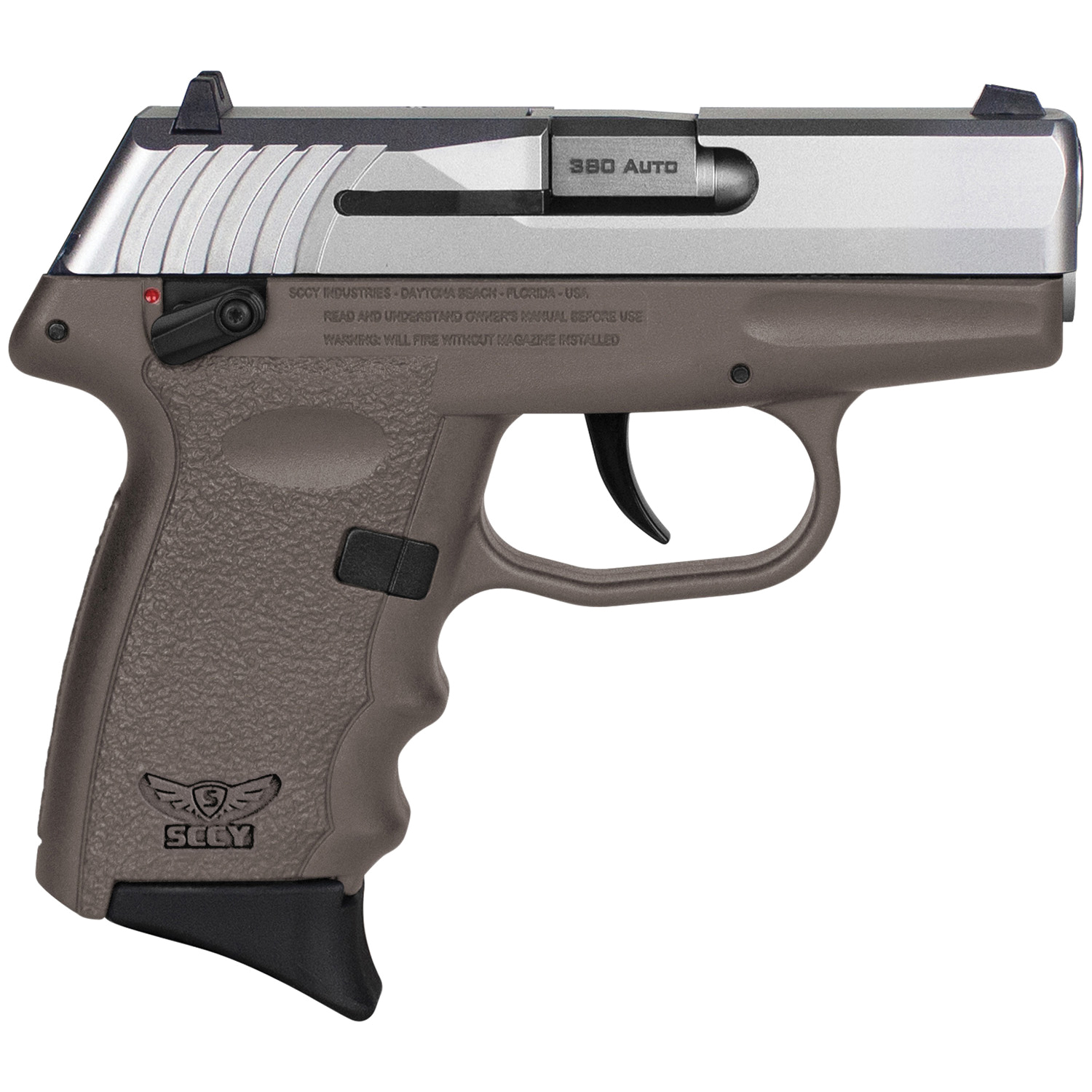 SCCY CPX-4 .380 ACP 2.96" 10+1rds, Flat Dark Earth - CPX-4TTDE - Sccy