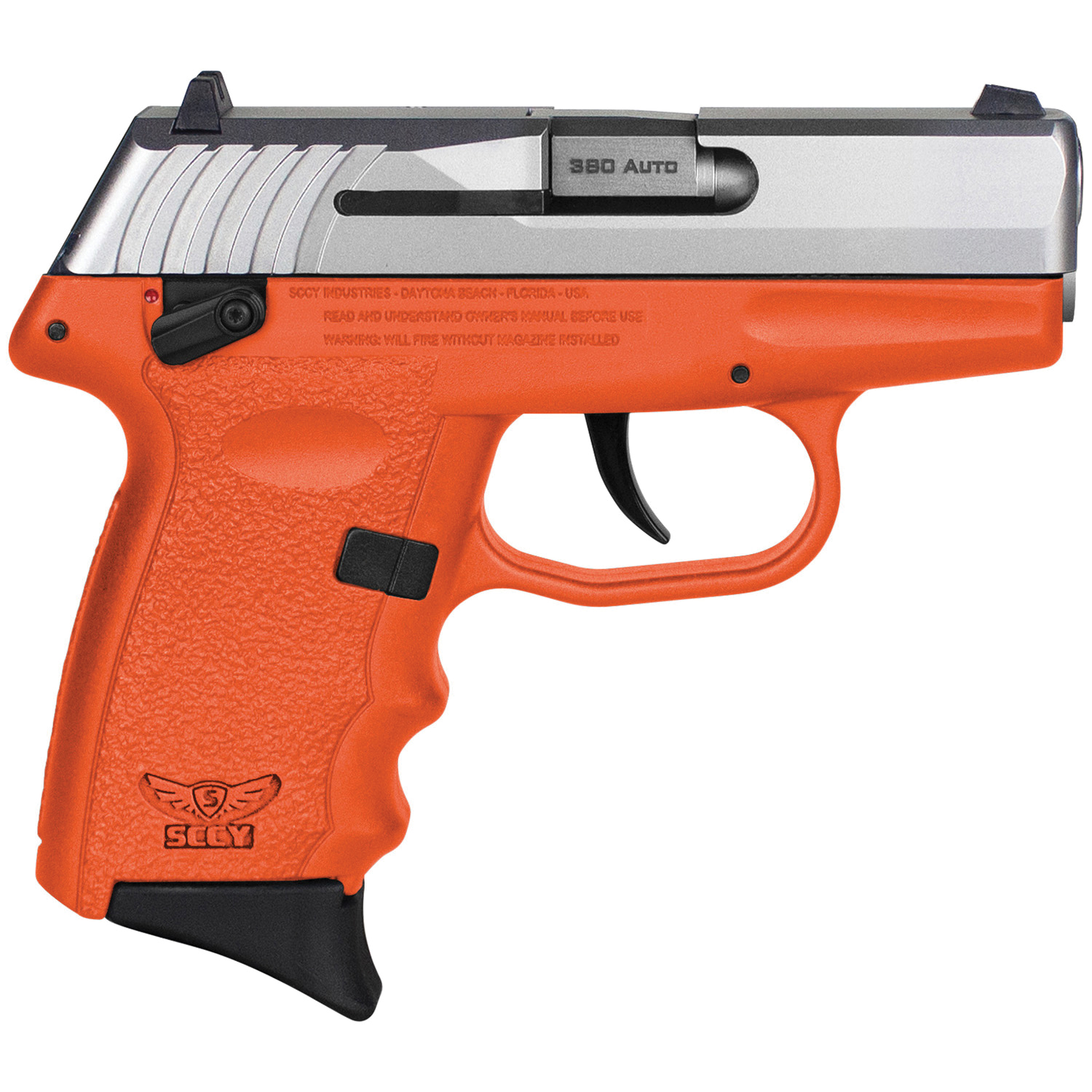 SCCY CPX-4 .380 ACP 2.96" 10+1rds, Orange - CPX-4TTOR - Sccy