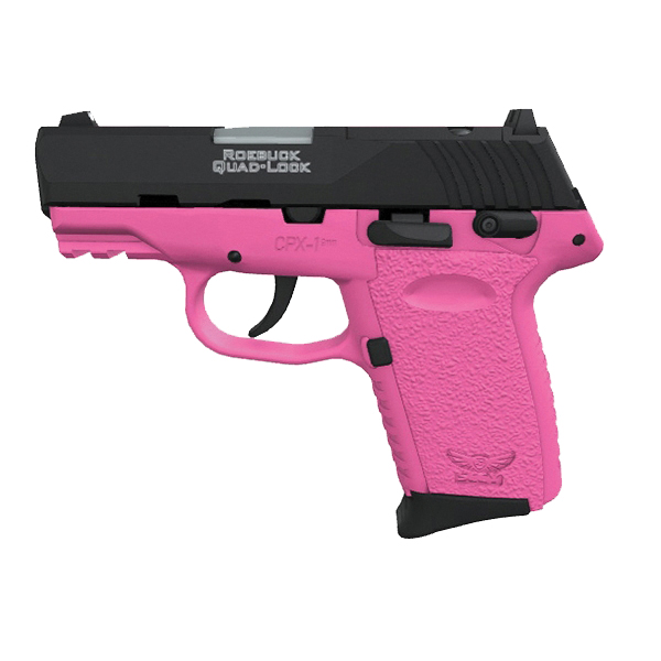 SCCY CPX-1 RDR Gen 3 9mm 3.10" 10+1rds, Pink - CPX1CBPKRDRG3 - Sccy