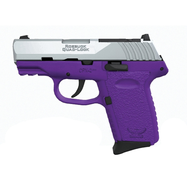 SCCY CPX-2 RDR Gen 3 9mm 3.10" 10+1rds, Purple - CPX2TTPURDRG3 - Sccy