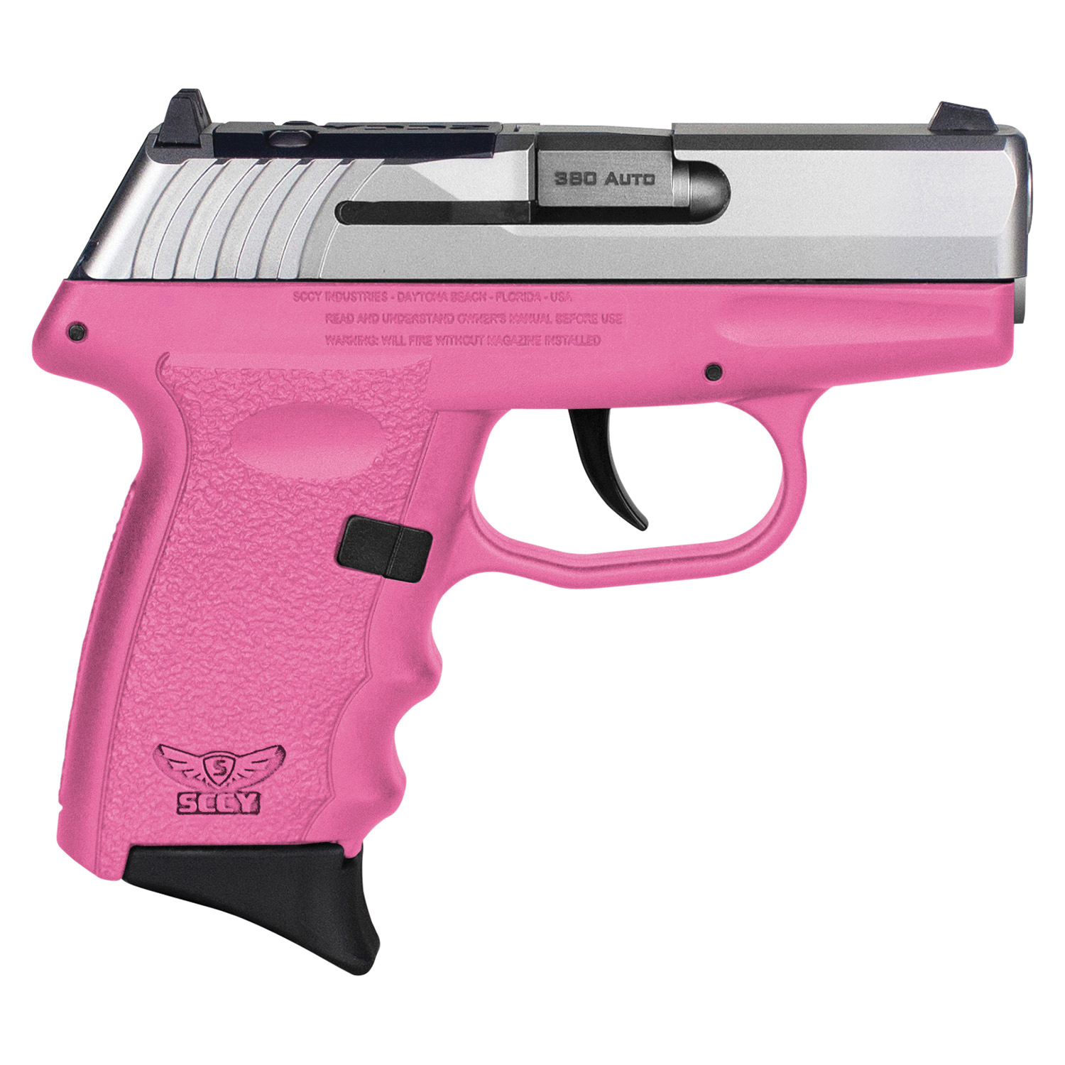 SCCY CPX-3 RDR Gen 3 .380 ACP 2.96" 10+1rds, Pink - CPX3TTPKRDRG3 - Sccy