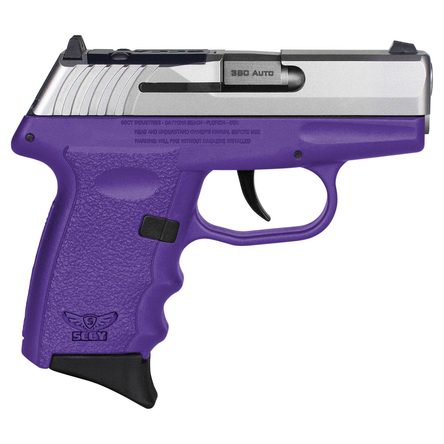 SCCY CPX-3 RDR Gen 3 .380 ACP 2.96" 10+1rds, Purple - CPX3TTPURDRG3 - Sccy