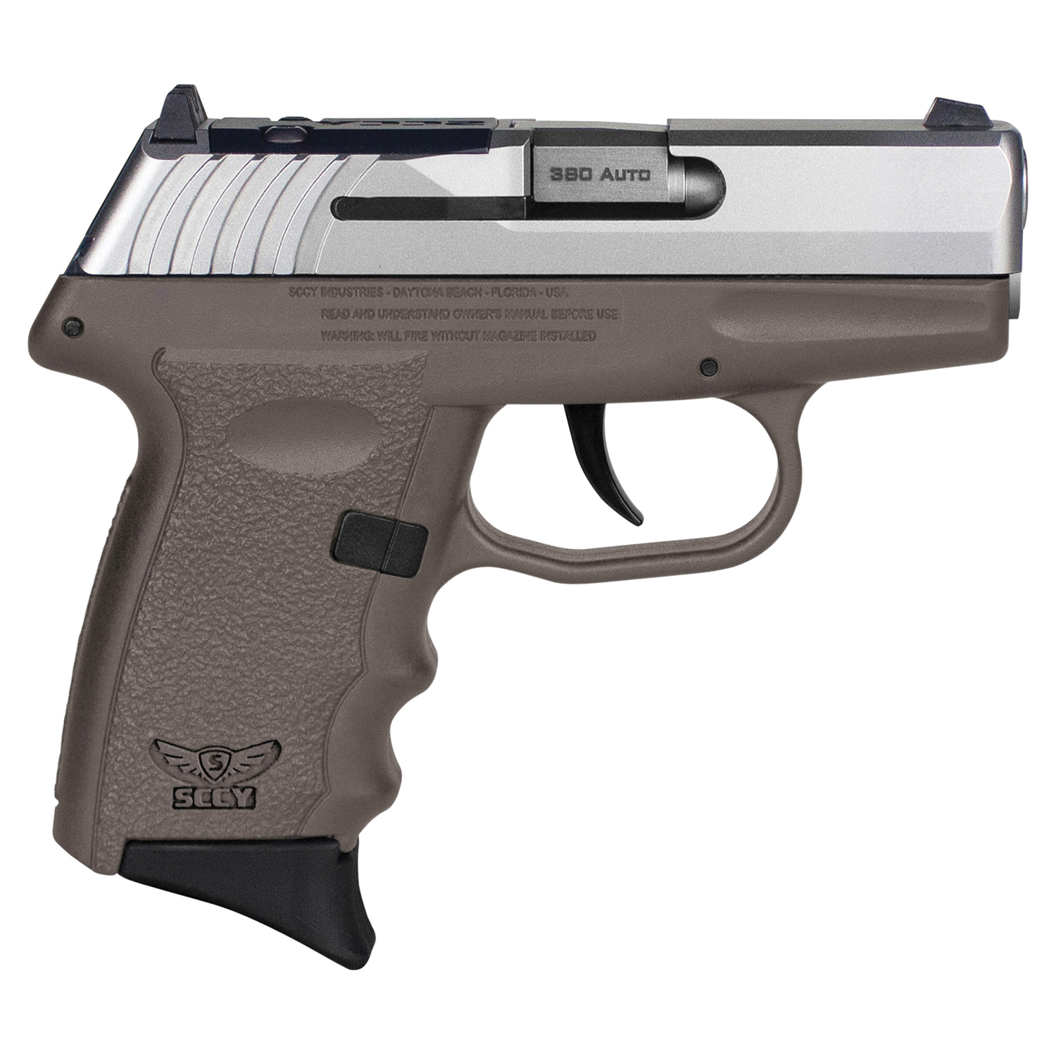 SCCY CPX-3 RDR Gen 3 .380 ACP 2.96" 10+1rds, Flat Dark Earth - CPX3TTDERDRG3 - Sccy