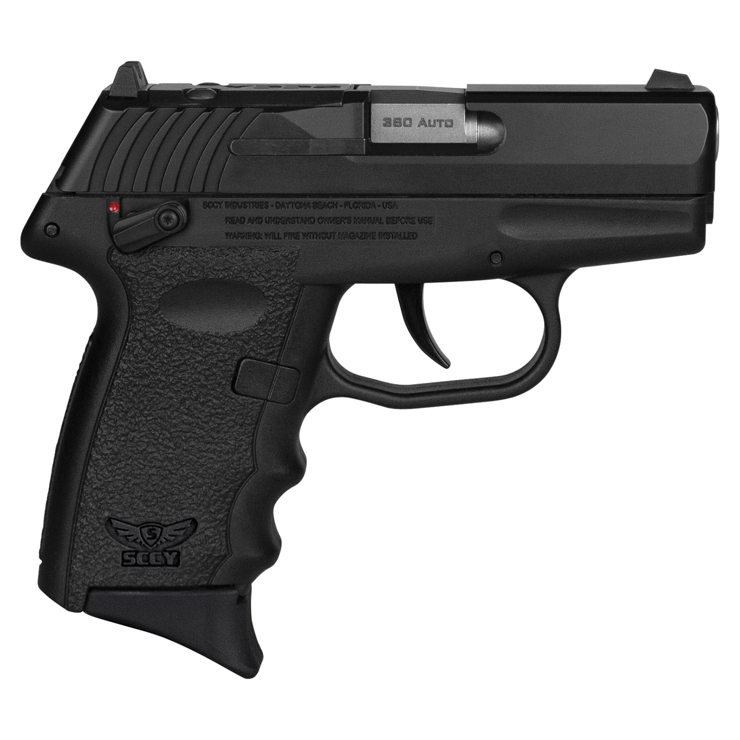 SCCY CPX-4 RDR Gen 3 .380 ACP 2.96" 10+1rds, Black - CPX4CBBKRDRG3 - Sccy