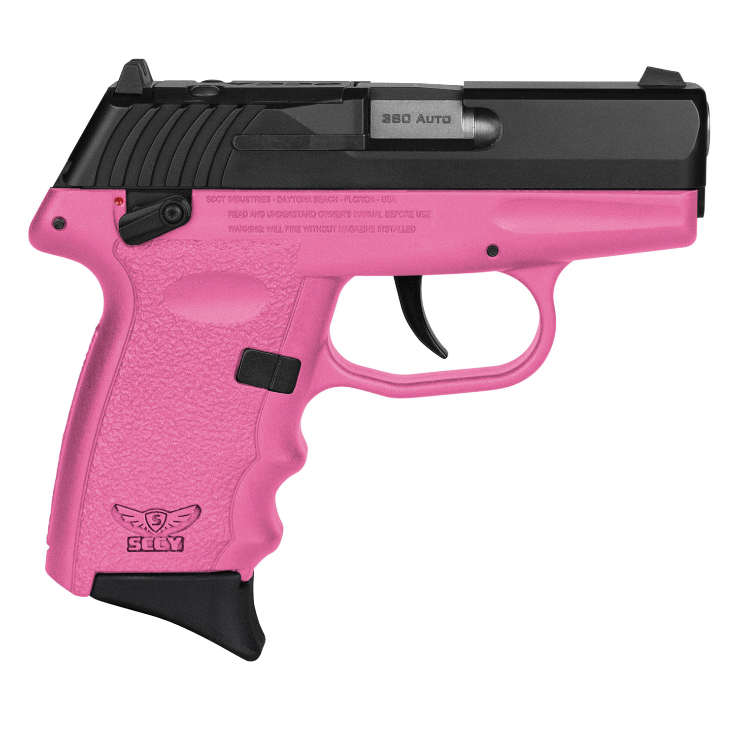SCCY CPX-4 RDR Gen 3 .380 ACP 2.96" 10+1rds, Pink - CPX4CBPKRDRG3 - Sccy