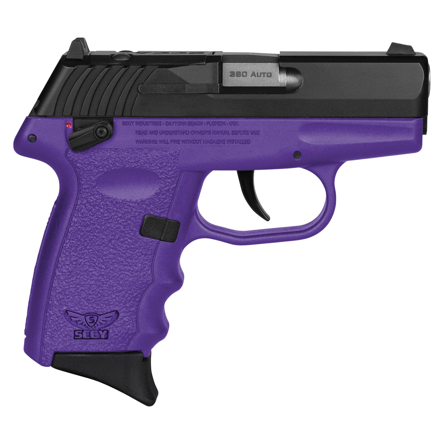 SCCY CPX-4 RDR Gen 3 .380 ACP 2.96" 10+1rds, Purple - CPX4CBPURDRG3 - Sccy