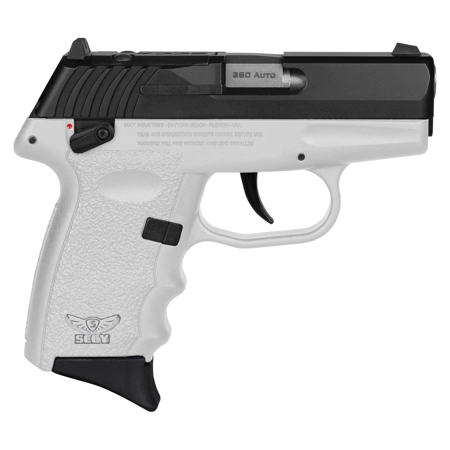SCCY CPX-4 RDR Gen 3 .380 ACP 2.96" 10+1rds, White - CPX4CBWTRDRG3 - Sccy