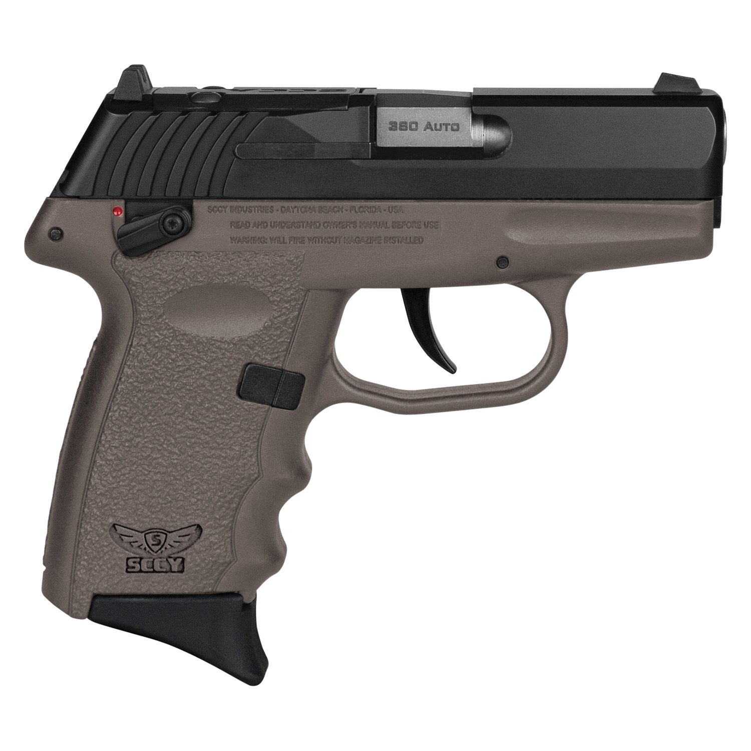 SCCY CPX-4 RDR Gen 3 .380 ACP 2.96" 10+1rds, Flat Dark Earth - CPX4CBDERDRG3 - Sccy