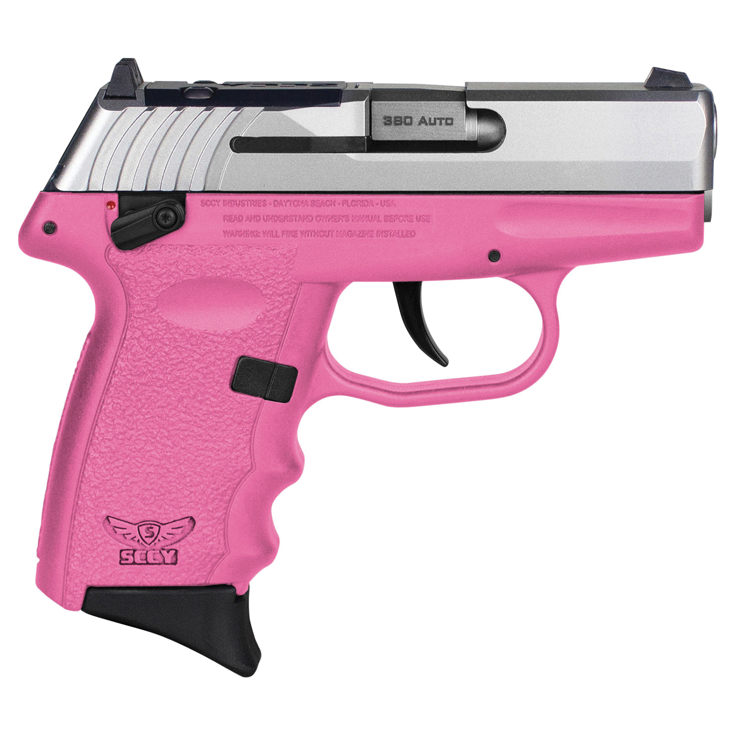 SCCY CPX-4 RDR Gen 3 .380 ACP 2.96" 10+1rds, Pink - CPX4TTPKRDRG3 - Sccy