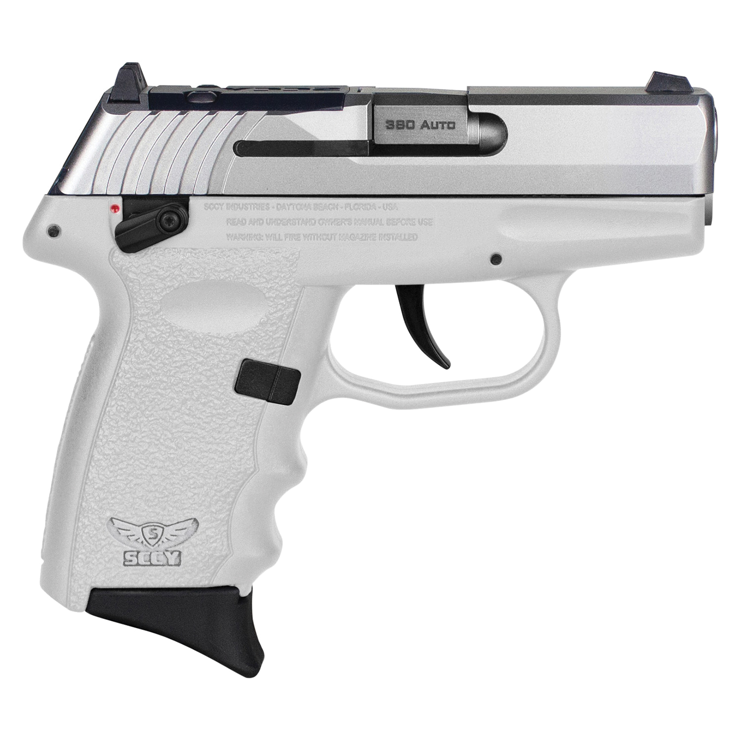 SCCY CPX-4 RDR Gen 3 .380 ACP 2.96" 10+1rds, White - CPX4TTWTRDRG3 - Sccy