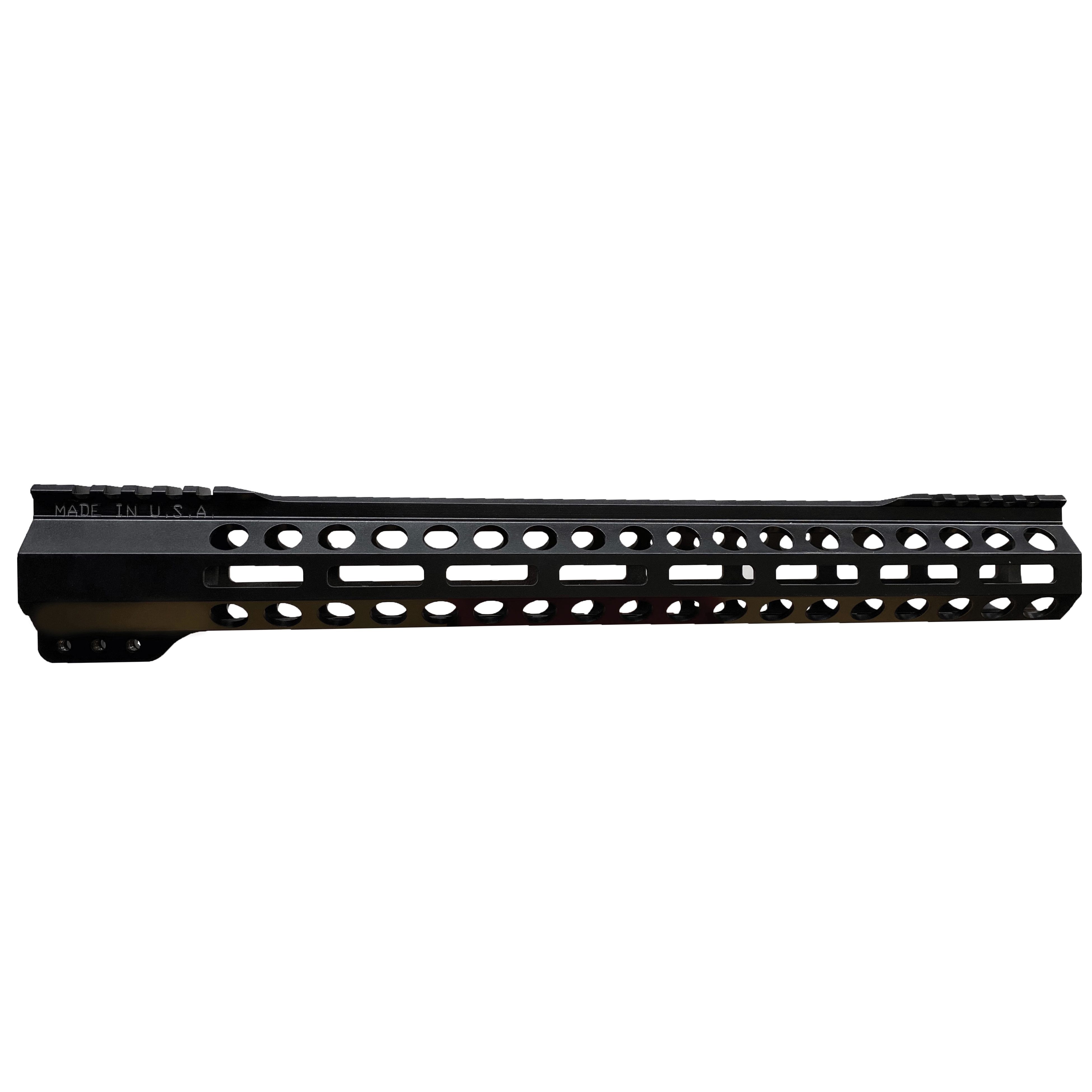 Bowden Tactical Cornerstone Full Flat Top Handguard 10" for AR-15/AR-10, Black - J13553-10 - Bowden Tactical