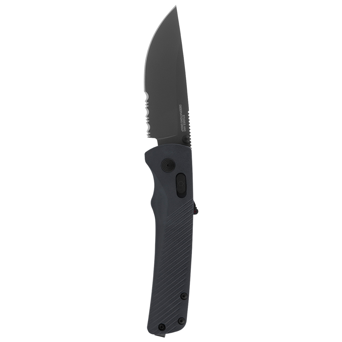 SOG Knives Flash AT Serrated Straight Folding Knife, Urban Gray - SOG11-18-06-41 - Sog Knives