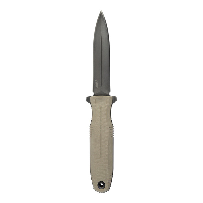 SOG Knives Pentagon FX, Fixed Blade Knife, Spear Point, Flat Dark Earth - SOG17-61-02-57 - Sog Knives