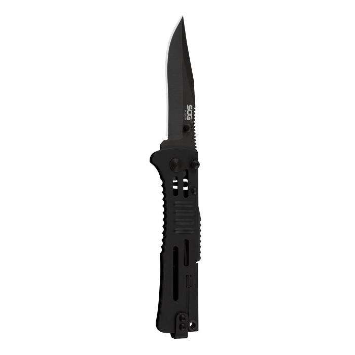 SOG Knives SlimJim Folding Knife Clip Point, Bead Blasted - SOGSJ32-CP - Sog Knives