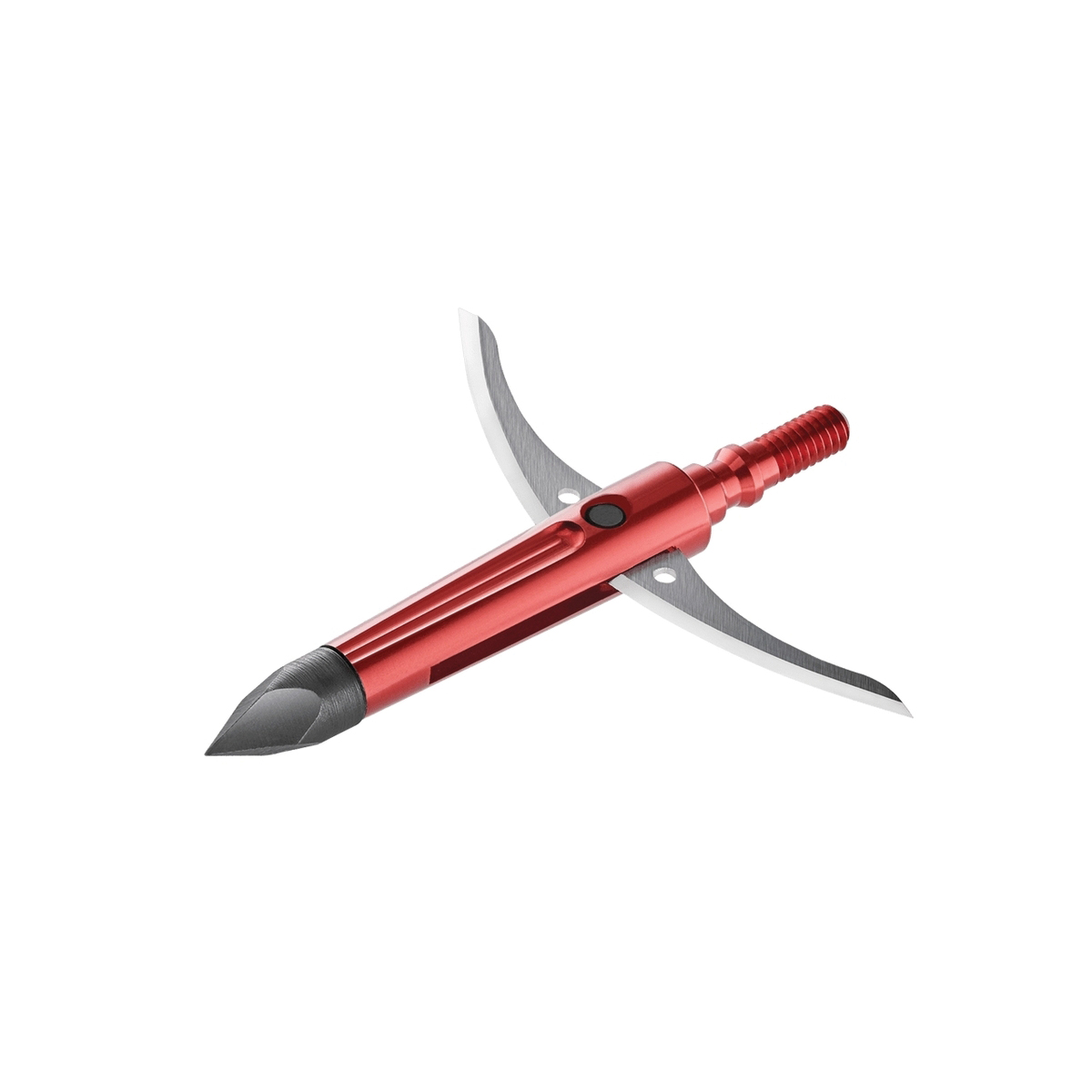Bloodsport Arrows Night Fury Extreme 2.25"/100 gr Mechanical Chisel Broadhead, Red Pack of 3
