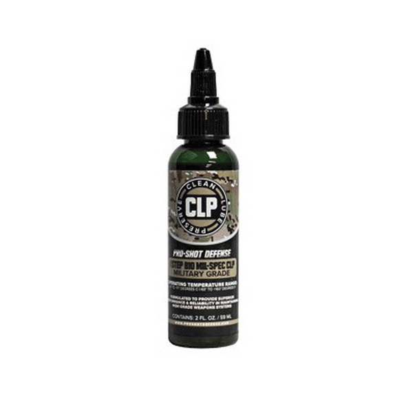 Pro-Shot BIO Mil-Spec CLP Cleaner/Lubricant 2 oz Bottle - 1STEP - Proshot