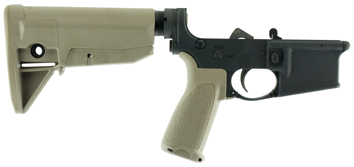 Bravo Lower w/Stock Mod 0 Multi-Caliber AR Platform - Bcm