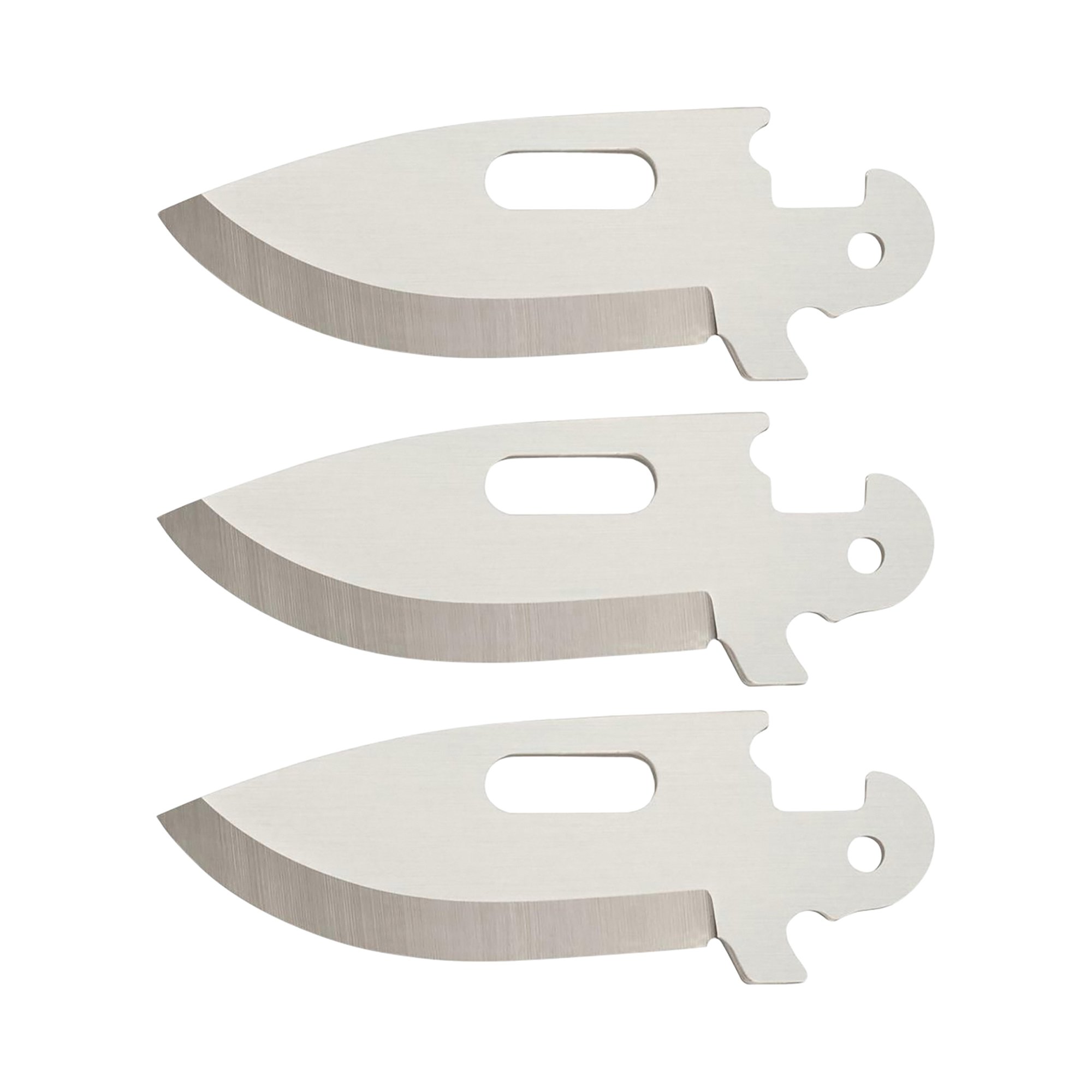 Cold Steel Click-N-Cut Knife Blade Kit Precision Drop Point Blade in Silver - CS40AP3AZ - Cold Steel