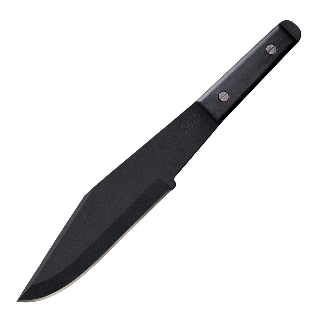 Cold Steel Thrower Fixed Knife Sleek Black with a Clip Point Blade - CS-80TPB - Cold Steel