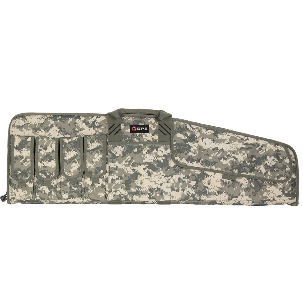 GPS Bag 600D Polyester Single Rifle Case, Gray Digital - GPSSRC42ACU - Gps