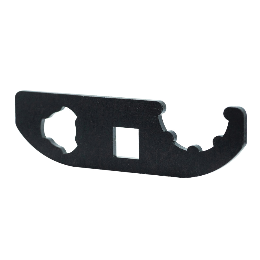 Angstadt Arms Steel 3-Lug Wrench, Black - Black Steel 3-Lug Wrench by Angstadt Arms - AA093LBCWR - Angstadt Arms