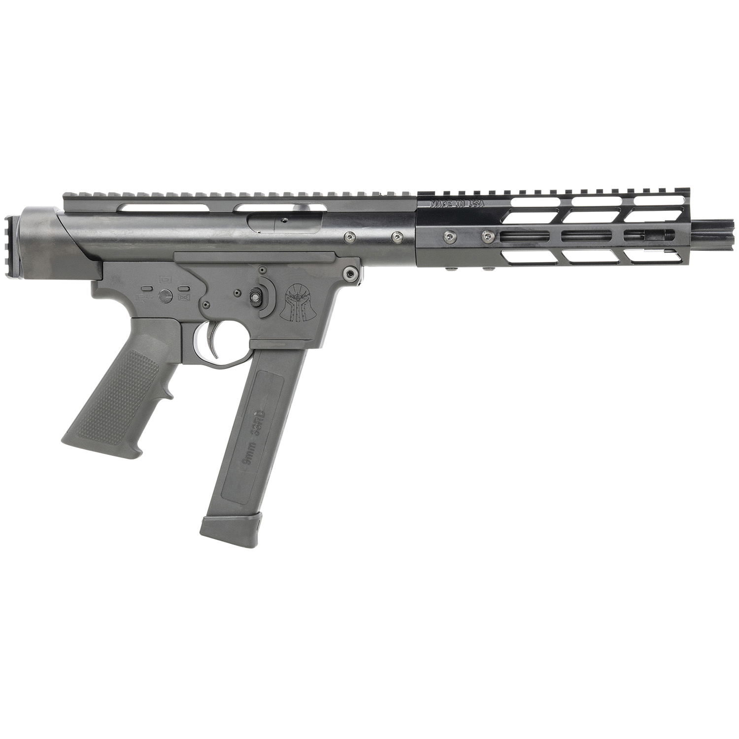 Tactical Superiority Tac-9 9mm 8.50" 33rd AR Pistol - SIATAC09085 - Tactical Superiority