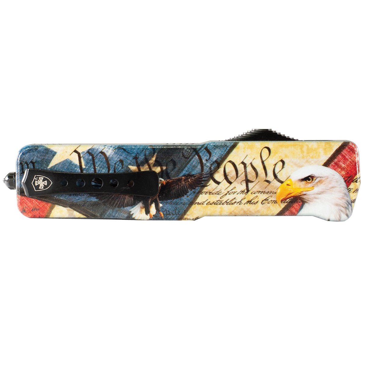 Templar Knife Premium Weighted Slim OTF Knife Drop Point - MZ-EG-32-1 - Templar Knife