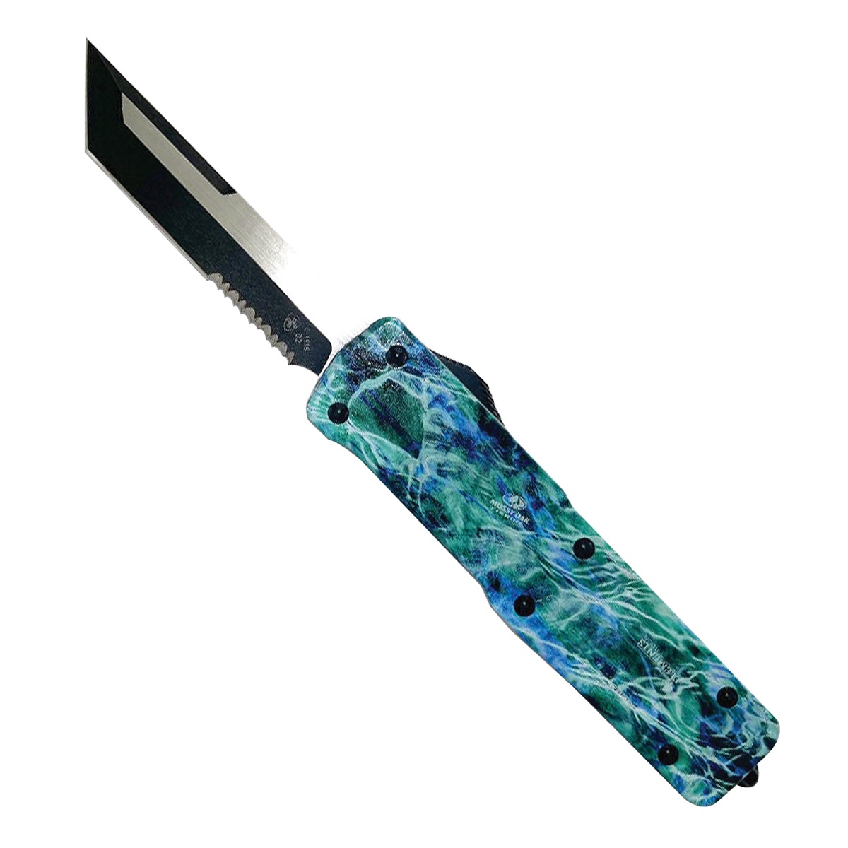 Templar Knife Premium Weighted Small OTF Knife Drop Point - SZ-MOS-32-1 - Templar Knife