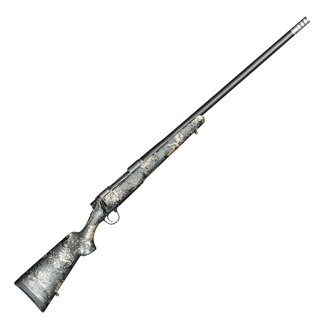 Christensen Arms Ridgeline FFT .450 Bushmaster Bolt Action Rifle, Green - 8010616600 - Christensen Arms