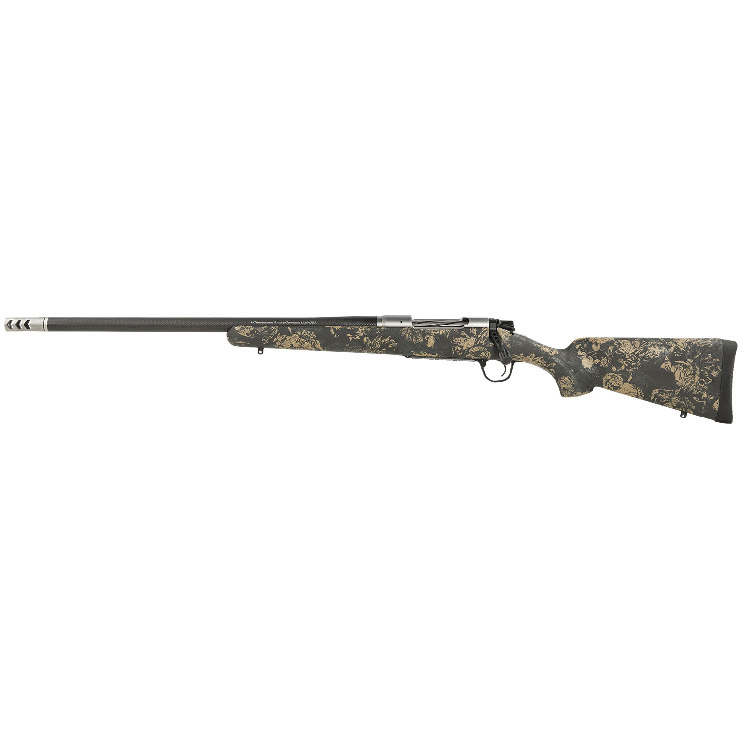 Christensen Arms Ridgeline FFT 7mm-08 Remington Bolt Action Rifle, Green - 8010617500