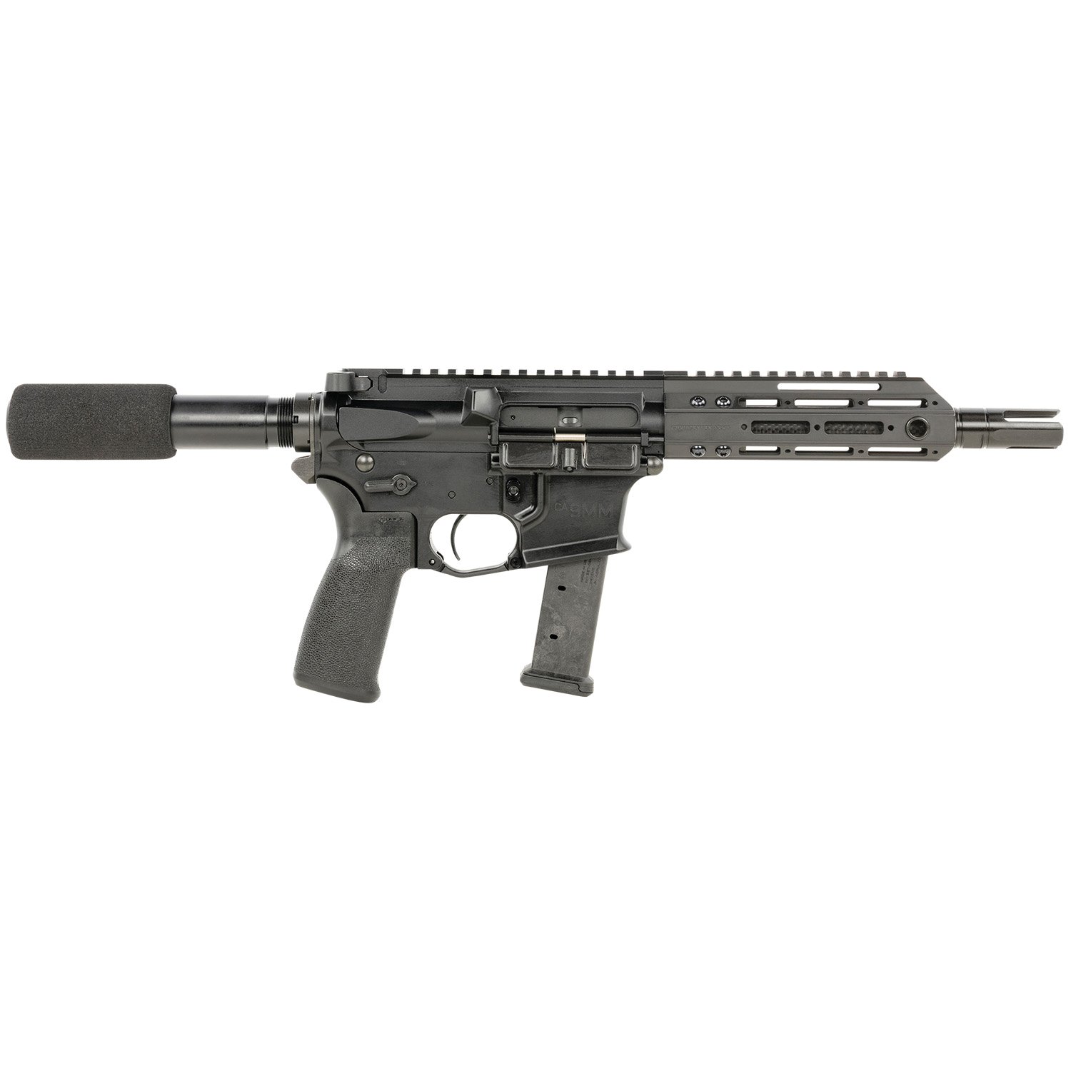 Christensen Arms CA9MM 9mm 7.50" 17rds, Black - 8011103300 - Christensen Arms