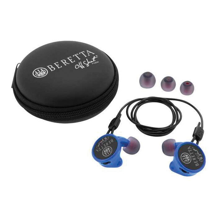 Beretta Comfort Plus Silicone Ear Tip Head Set 32 dB, Blue - CF081A215605B5 - Beretta