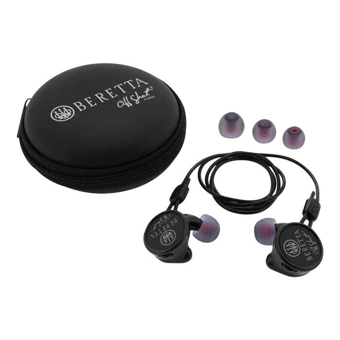 Beretta Comfort Plus Silicone Ear Tip Head Set 32 dB, Black - CF081A21560951 - Beretta