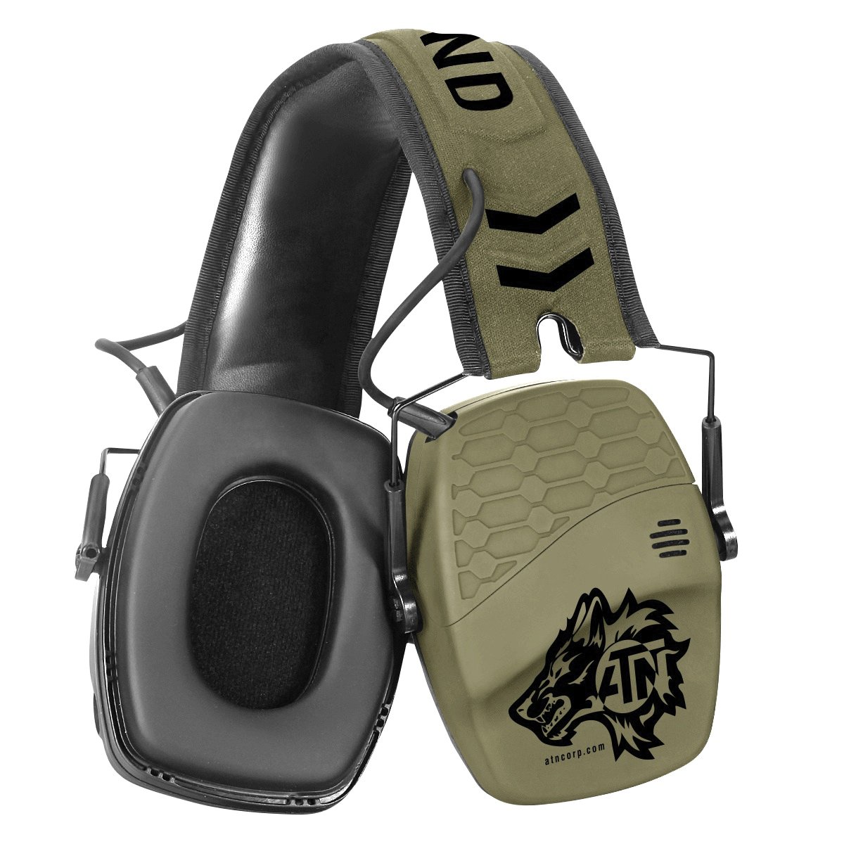 American Tech Network X-Sound Hearing Protector 22 dB, OD Green - ACPROTXSNDX - Atn