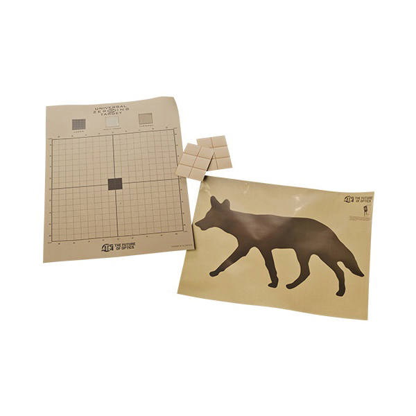 ATN Thermal Zero/Training Coyote Target Kit - Brown, Heat-Sensitive Shooting Targets - ACMKIRTGCY - Atn