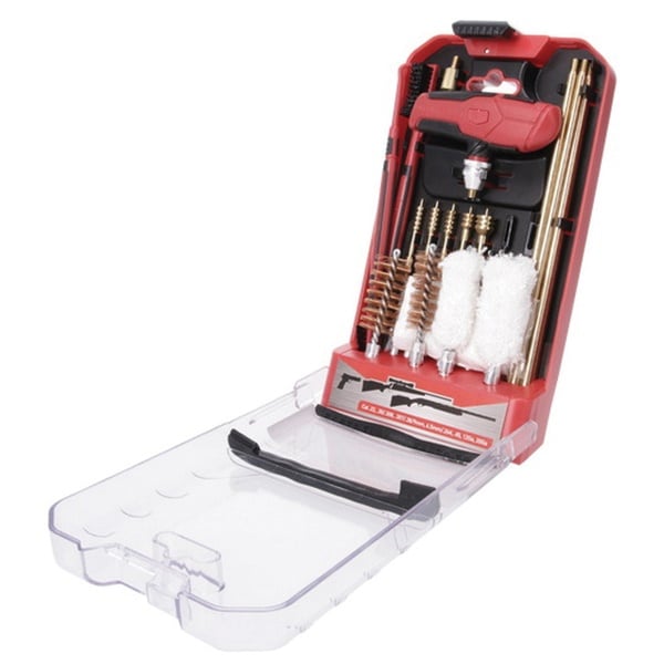 Birchwood Casey Universal Gun Cleaning Tool, Black/Red - UNVCLNKIT - Birchwood Casey