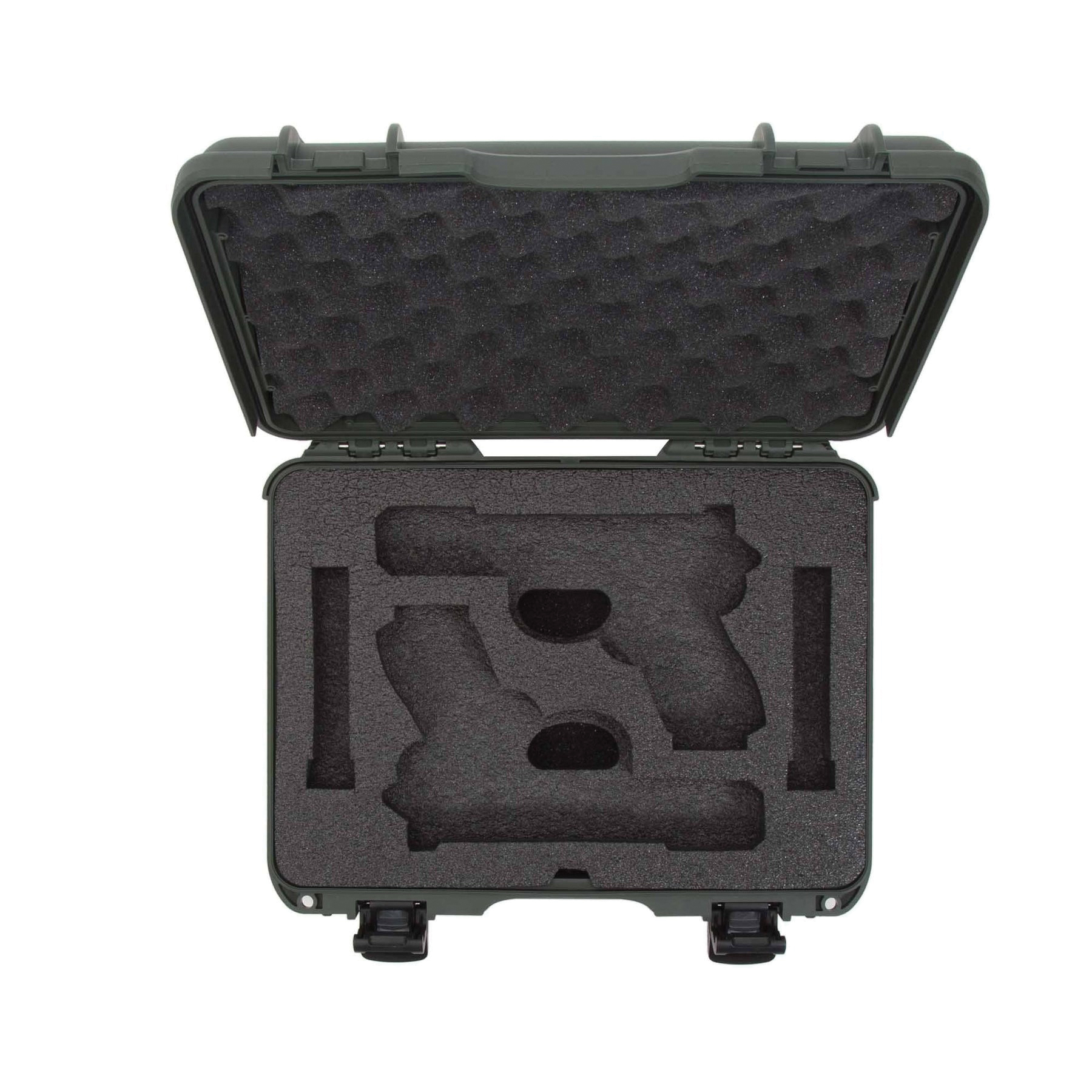 Nanuk Glock6 910 NK-7 Resin 2 UP Gun Case - Secure Firearm Transportation in Olive - 910-GLOCK6 - Nanuk