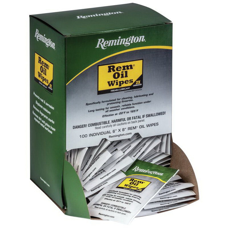 Remington Rem Oil Wipes 6" x 8" - 18471 - Remington