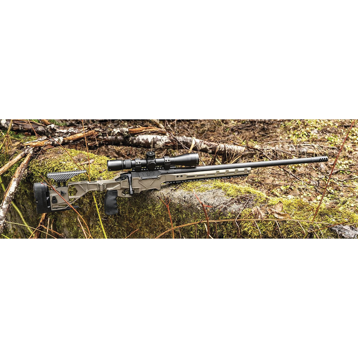 Seekins Precision Havak Hit Pro 6.5 PRC Bolt Action Rifle, Flat Dark Earth - 0011710135FDE - Seekins