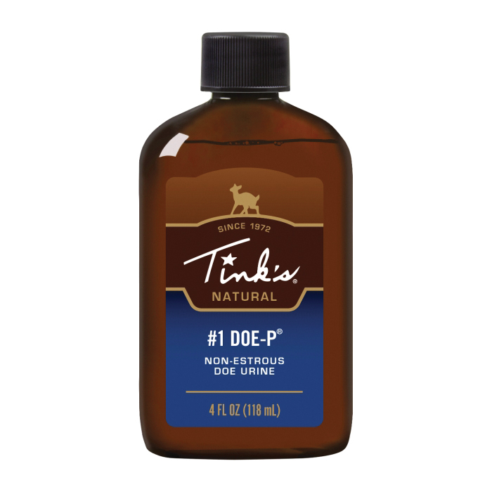 Tink's 1 Doe-P Deer Lure Calming, 4 oz Plastic Bottle