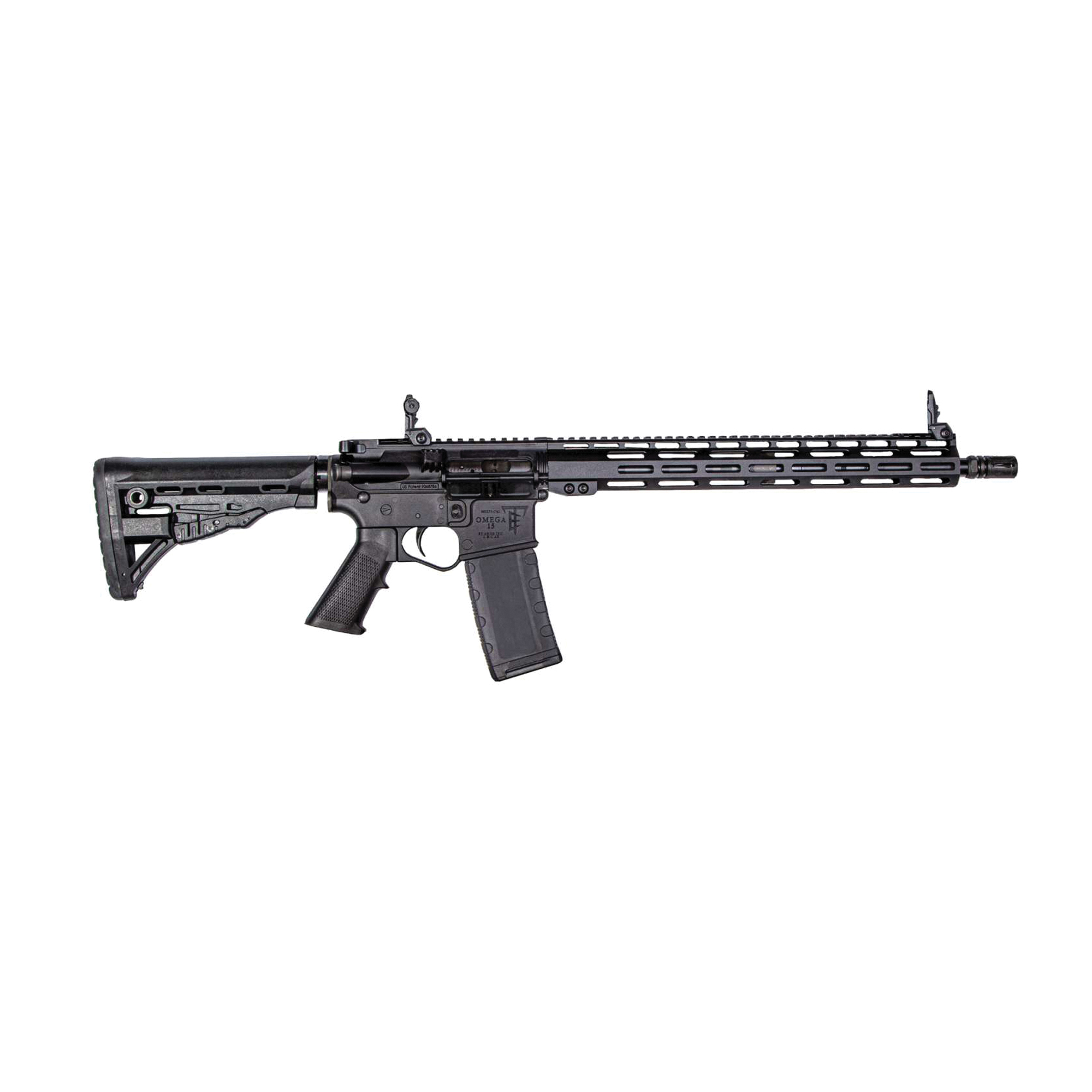 ET Arms Inc Omega-15 5.56x45mm 16", Black - ETAGOMEGA556ML15 - Et Arms