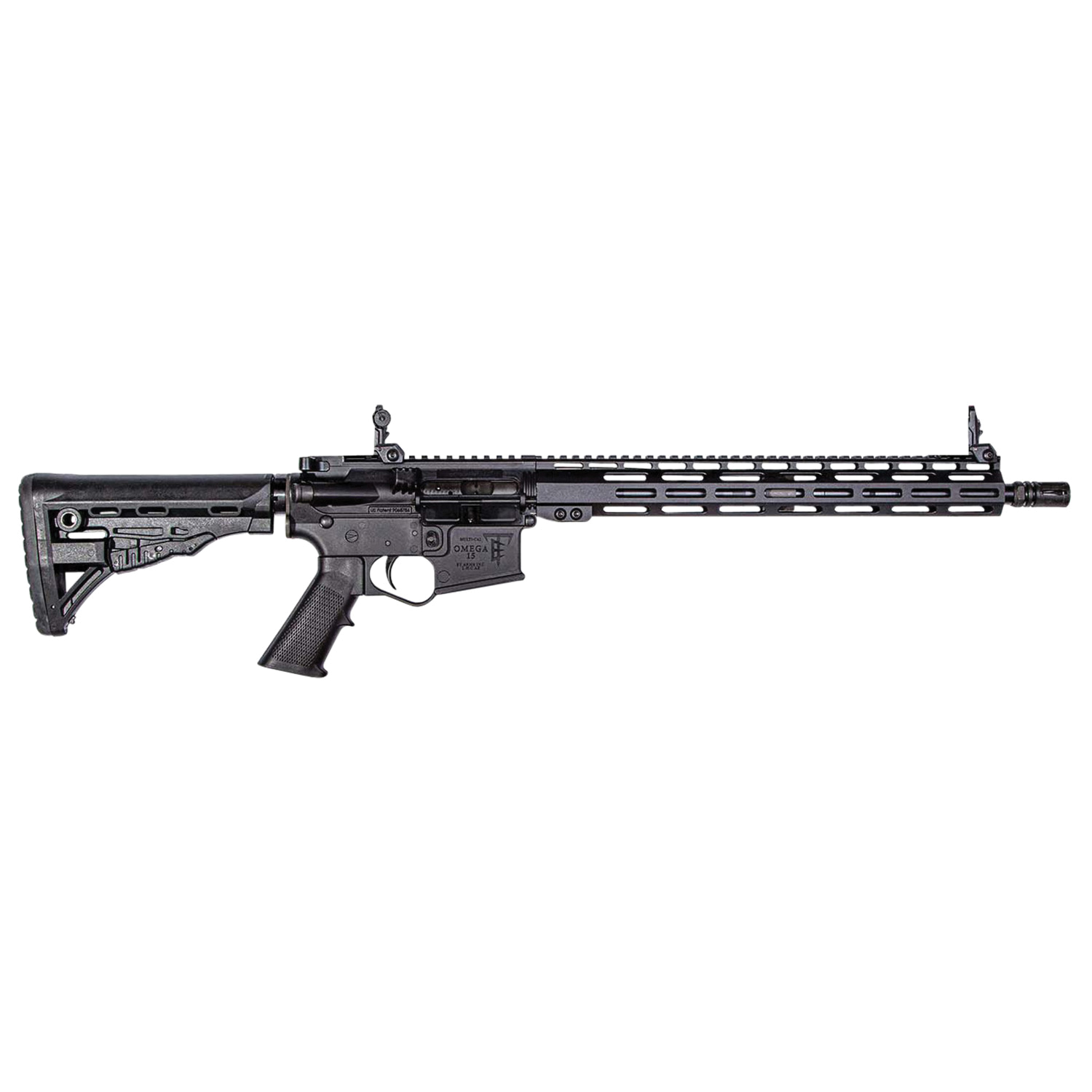 ET Arms Inc Omega-15 5.56x45mm 16", Black - ETAGOMEGA556ML1510 - Et Arms