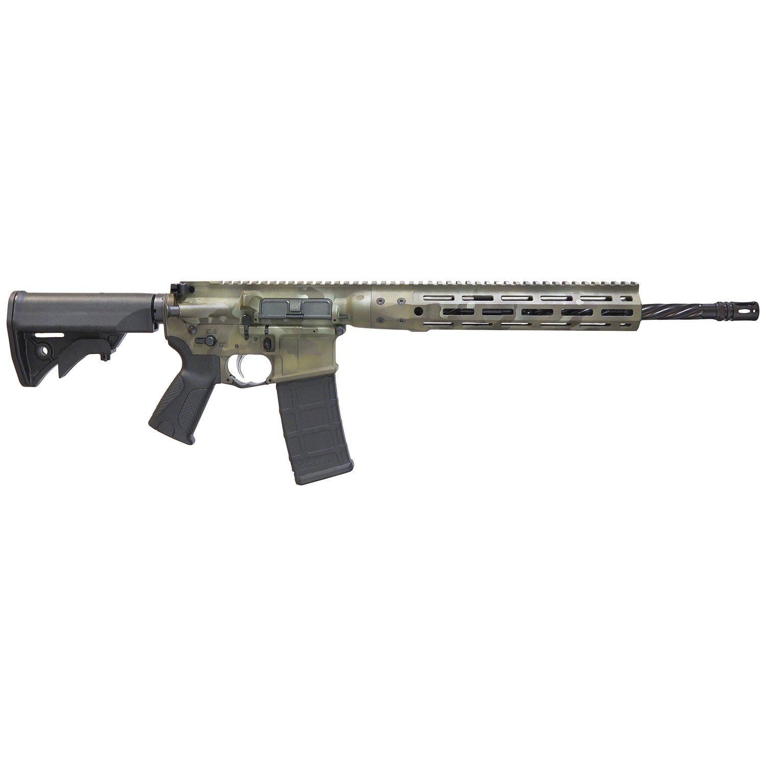 LWRC International LWRCI Direct Impingement 5.56x45mm 16", Black - ICDIR5FDC16ML - Lwrc
