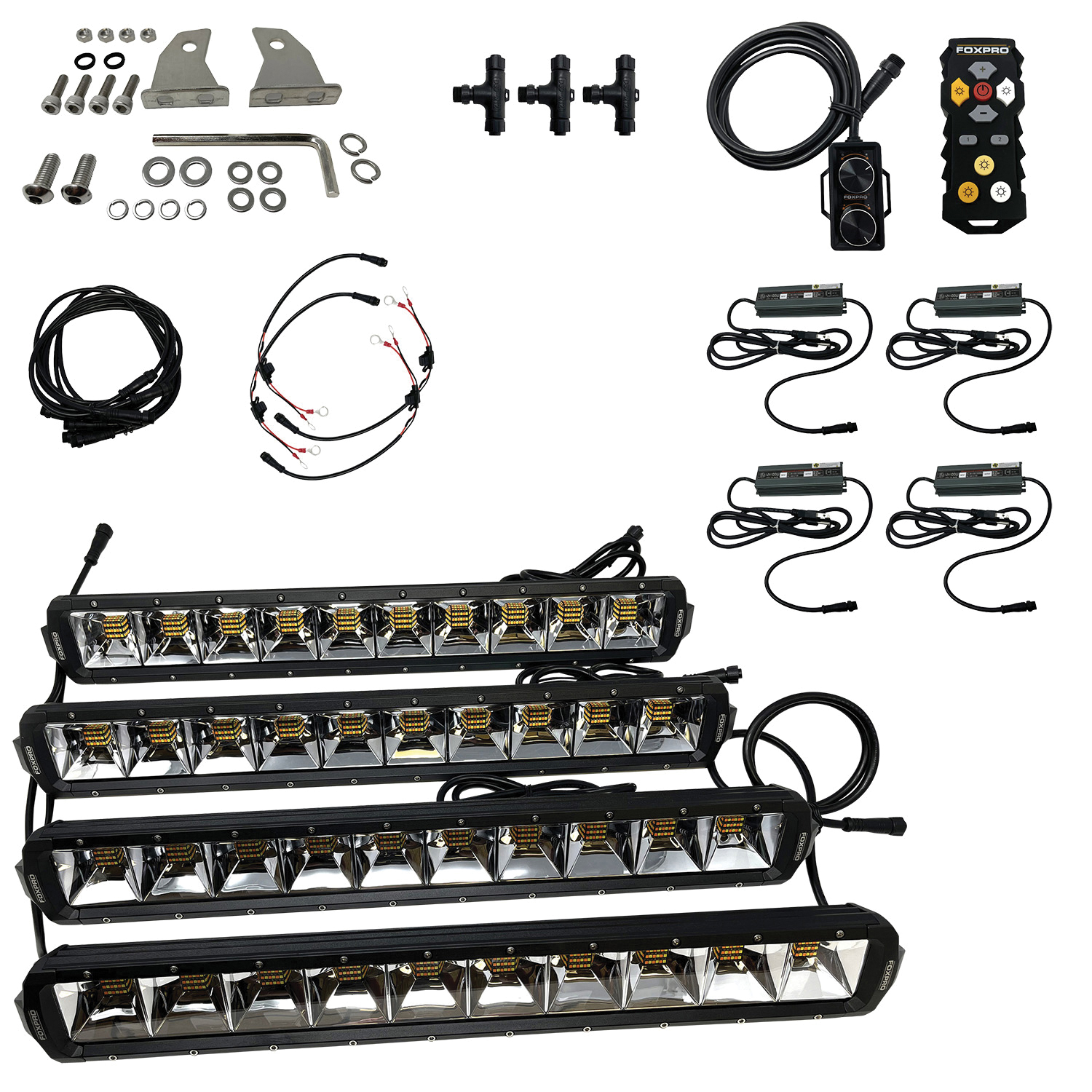 Foxpro Mudcutter Light Kit - MUDCT4KIT