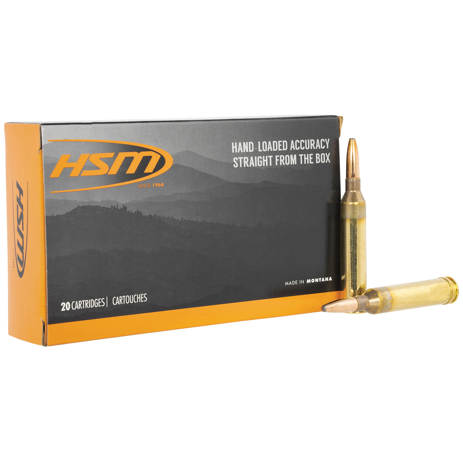 HSM .264 Win Mag 140 gr Ammo SP - 20rds - 264WM1N - Hsm Ammunition