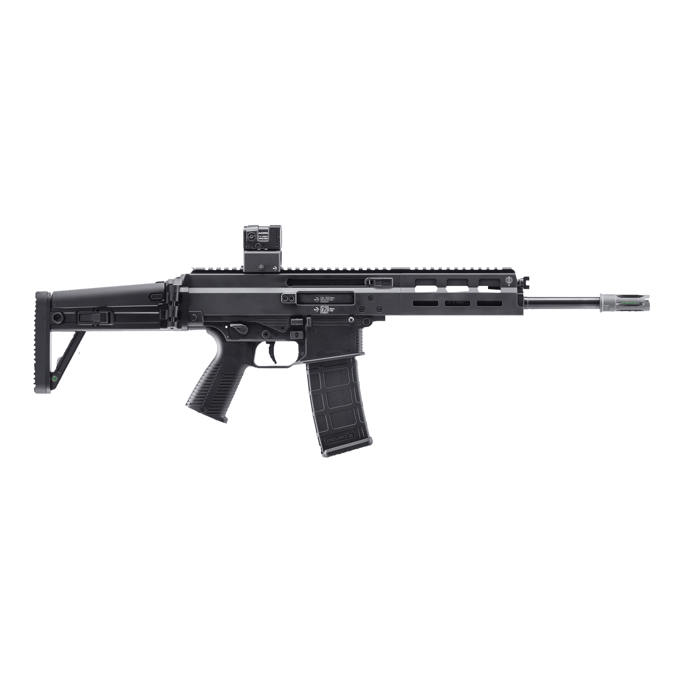 B&T USA APC223 5.56x45mm 16" Rifle, Black - 361659 - B&T