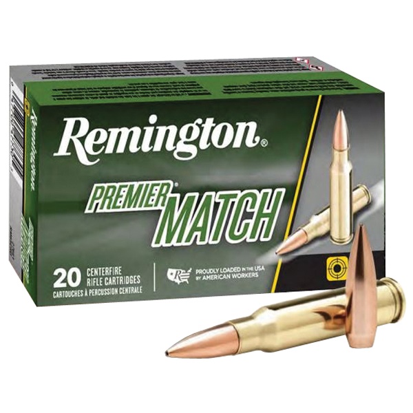 Remington Premier Match .260 Remington 140 gr Ammo SMBTHP - 20rds - 26852 - Remington